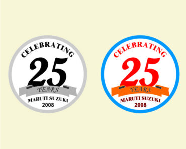 25th Anniversary Vector Logo Free