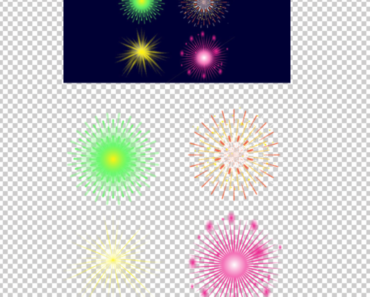 Fireworks Vector PNG