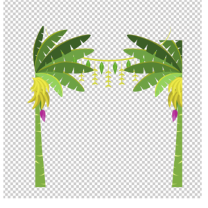 Banana-Tree-Wedding-Decoration-PNG