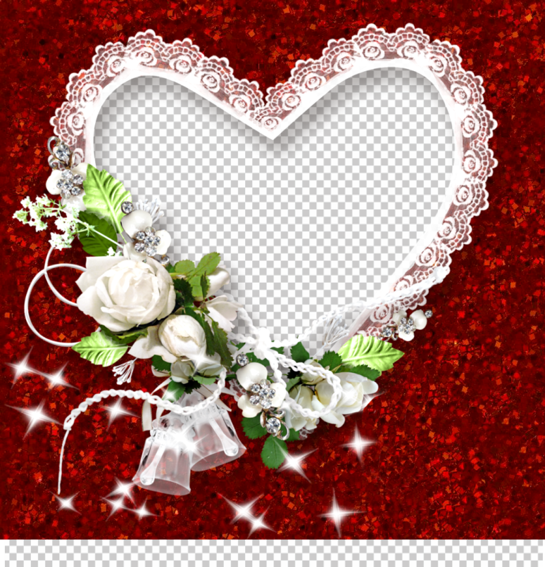 Beautiful-Red-heart-photo-frame-HD