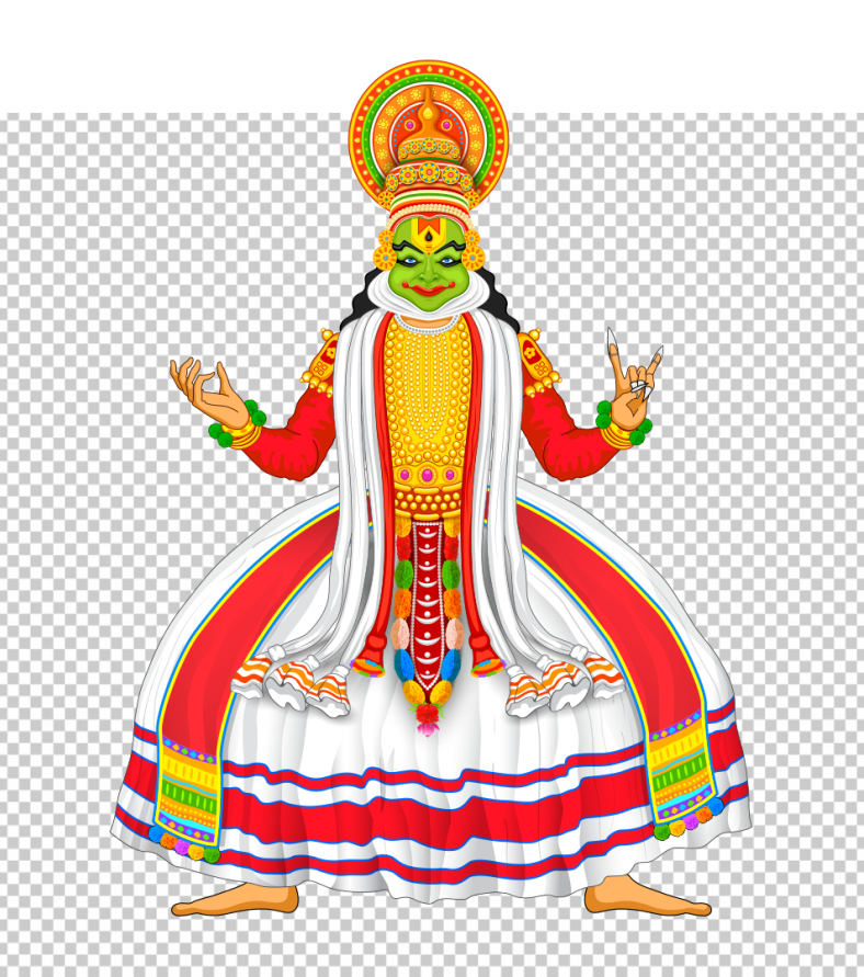 Beautiful-kathakali-indian-dance-png