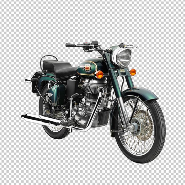 Bullet-bike-png-Black