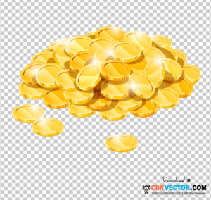 Cartoon-Gold-Coins-PNG-Pile