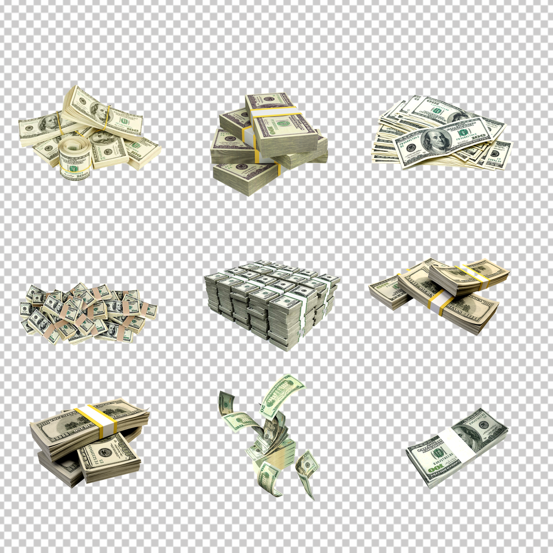 Collection-of-Dollar-PNG-Transparent-images