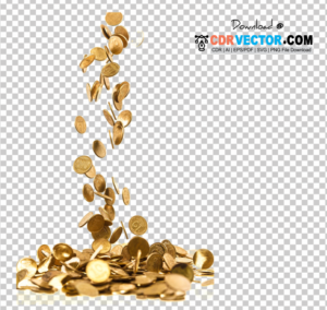 Gold-Coin-Falling-PNG-Image