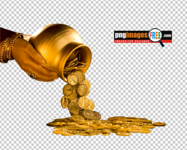 Indian Gold Coin PNG HD images