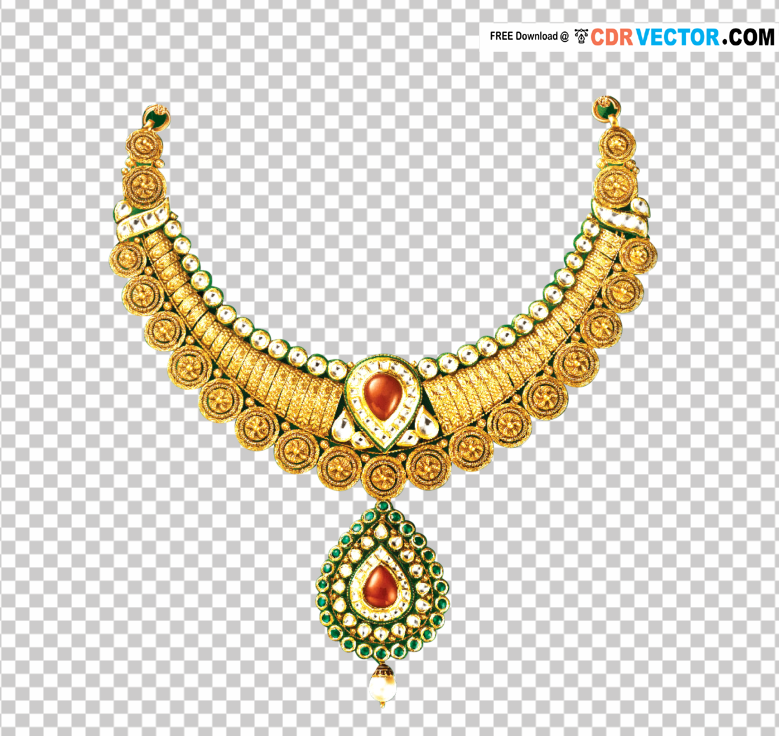 Gold-Jewellery-Set-PNG