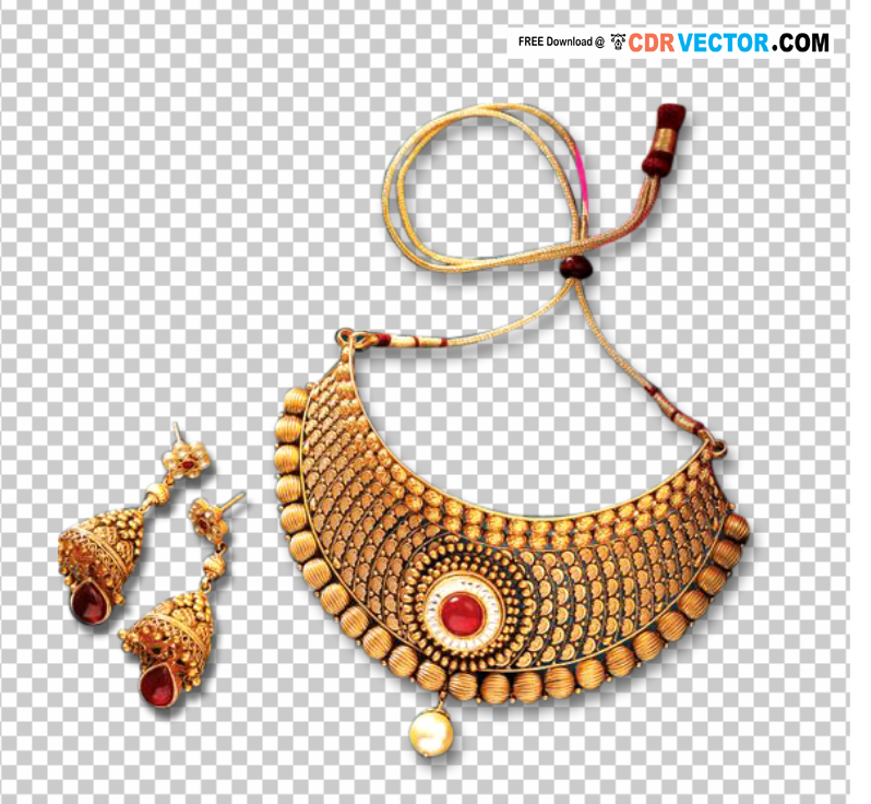 Gold-Necklace-Jewellery-PNG