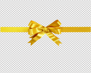 Gold Ribbon PNG