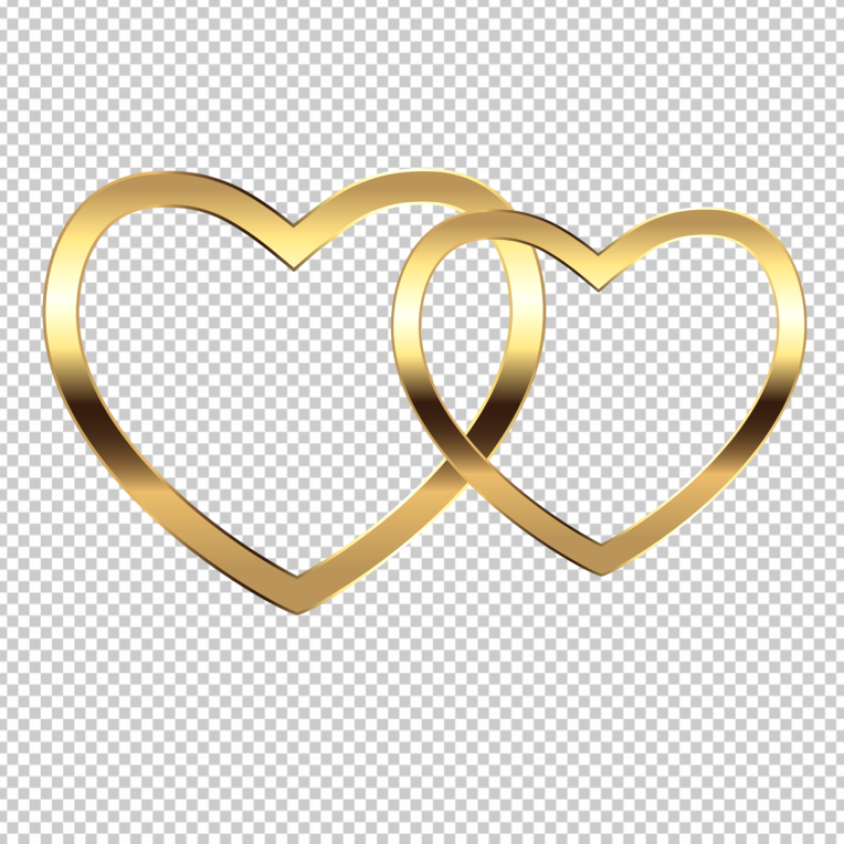 Gold_Hearts_PNG_Transparent