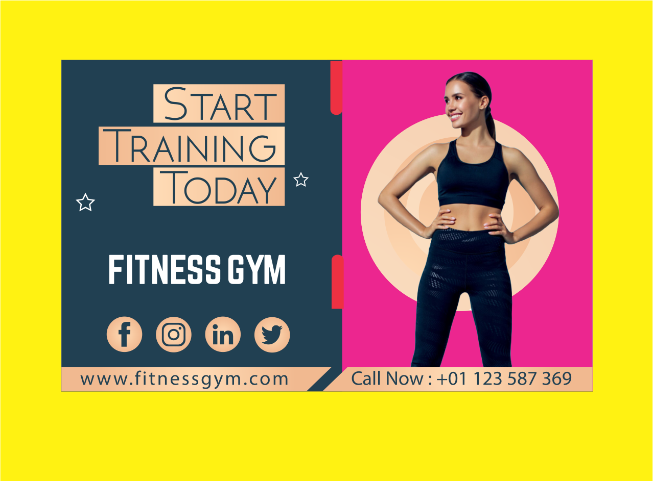 Gym-Business-Card-CDR-Vector-Free