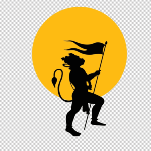 Hanuman-Silhouette-png