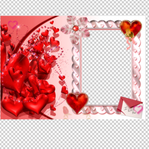 Horizontal_Heart_Transparent_Frame_HD