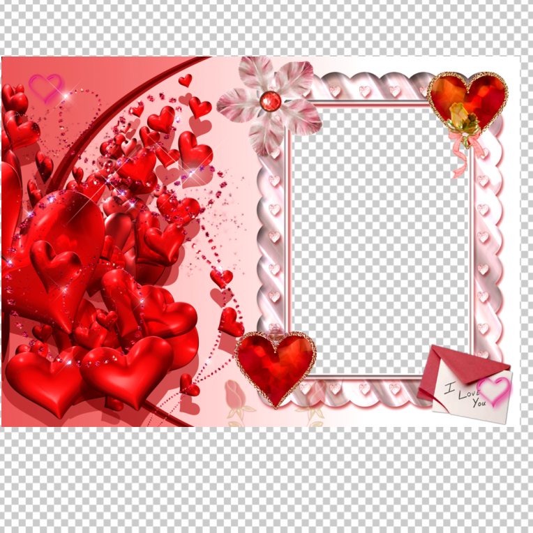 Horizontal_Heart_Transparent_Frame_HD