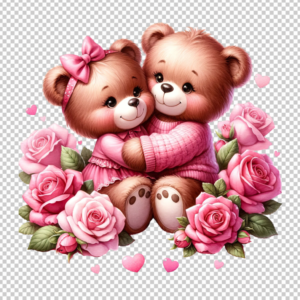 Hugging-Teddy-Bear-PNG