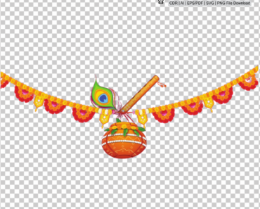 Krishna Janmashtami Background PNG