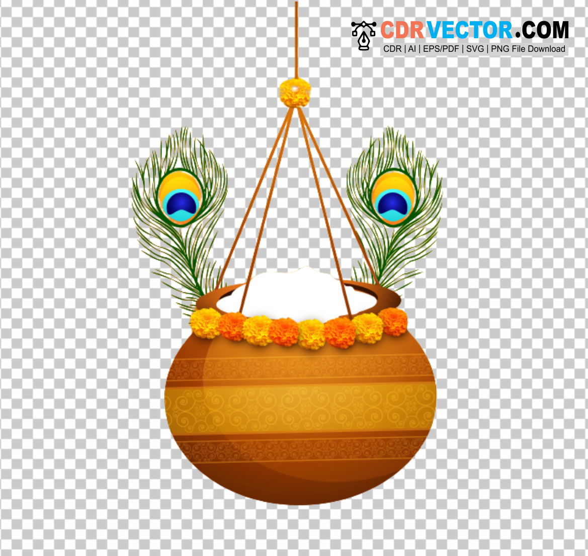 Krishna-Janmashtami-Dahi-Handi-PNG-HD-free