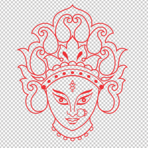 Maa-Durga-Vector-Clipart-png