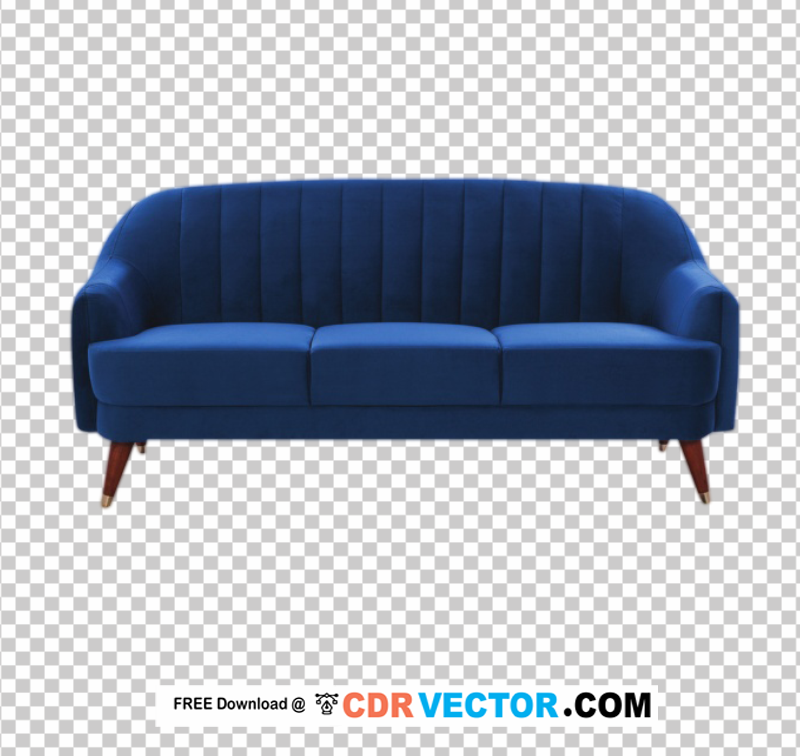 Modern-Sofa-PNG-Blue