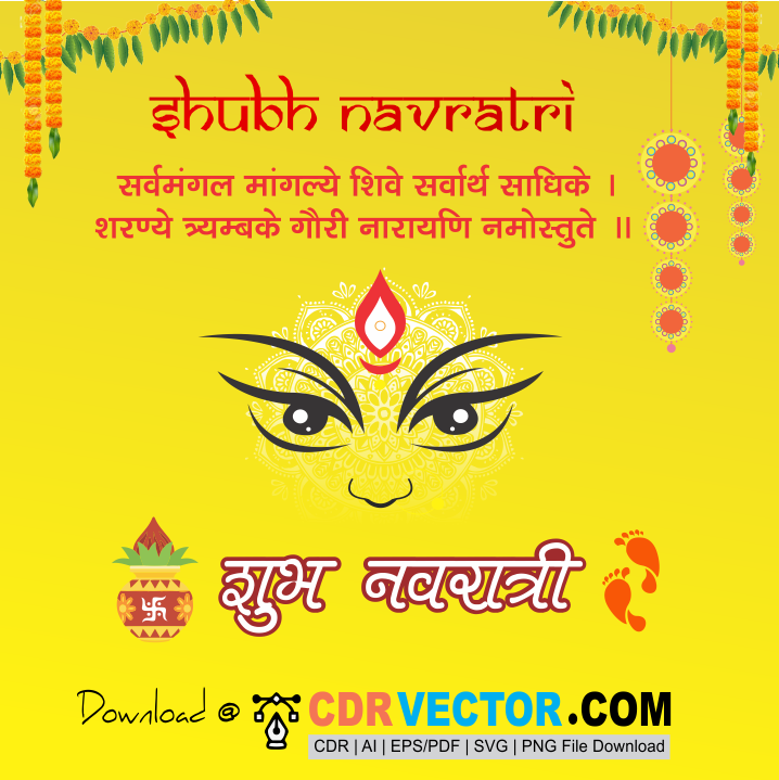 Navratri-Vector-Art-Design-Elements-FREE