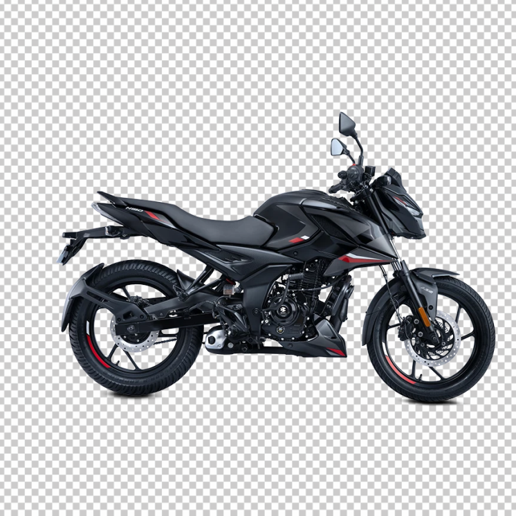 Pulsar-150-Bike-PNG-Black-Full-View