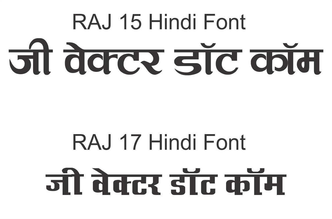 Raj-15-Font-Free-Download
