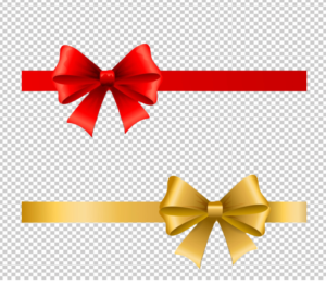 Red-Ribbon-Gold-Ribbon-PNG