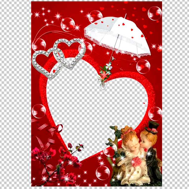 Red-heart-frame-png-Red-Dil-Photo-frame-png