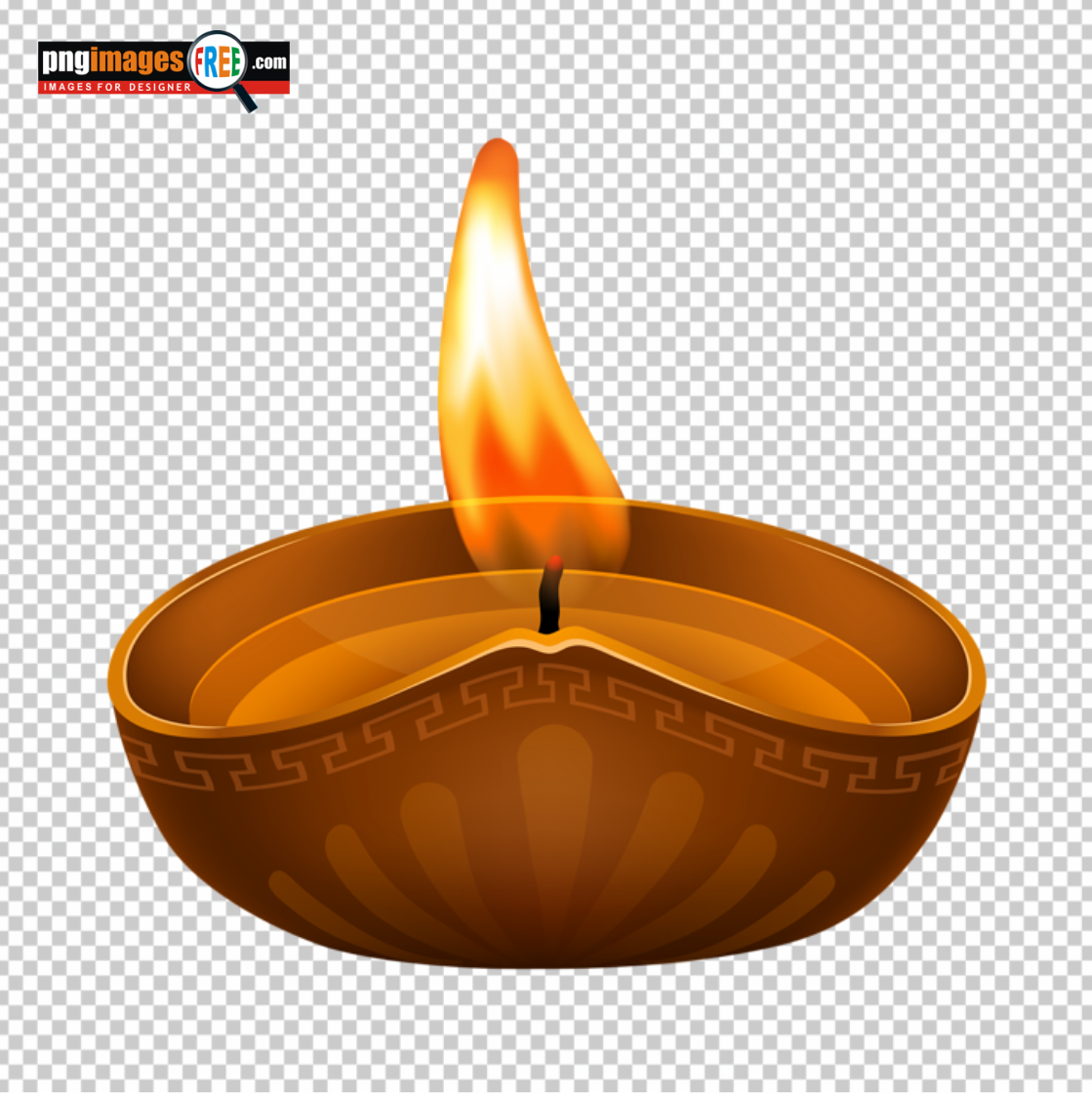 Red_Diwali_Dia_PNG_Transparent_Image