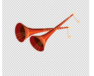 Shehnai Wedding Clipart Symbol PNG