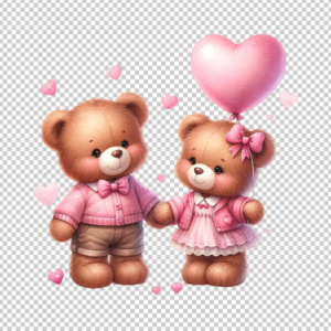 Teddy-Bear-PNG-Cartoon-with-Balloons