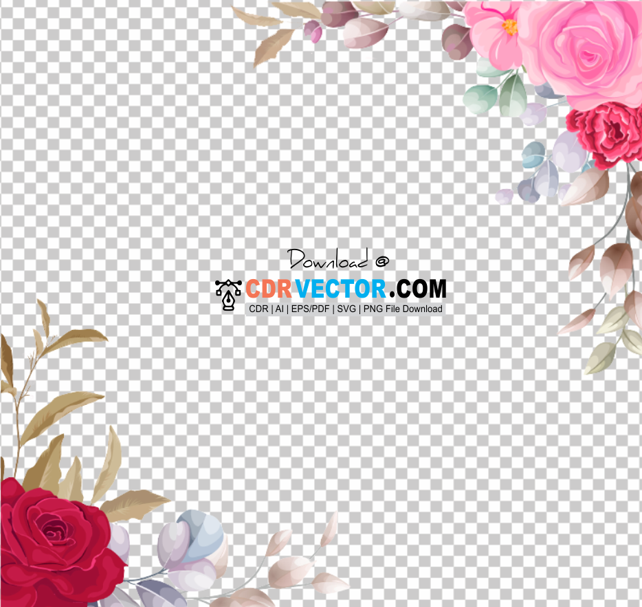 Transparent-Flower-Corner-PNG