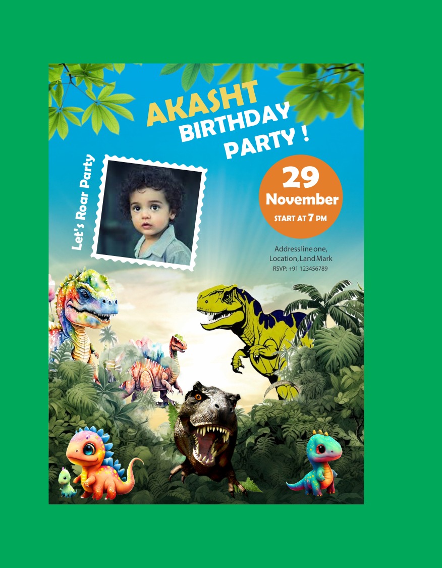 Vector-Dinosaur-Birthday-Invitation-FREE