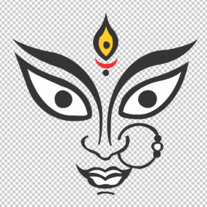 Durga-Maa-face-for-advertisement