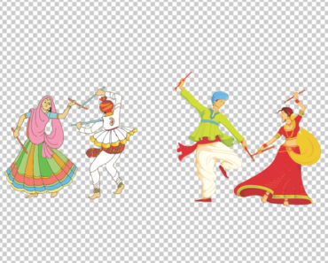 Garba Images PNG | Dandia Dance