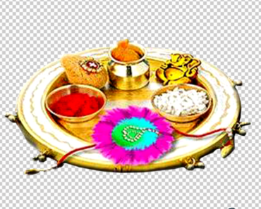 Raksha bandhan Thali PNG images